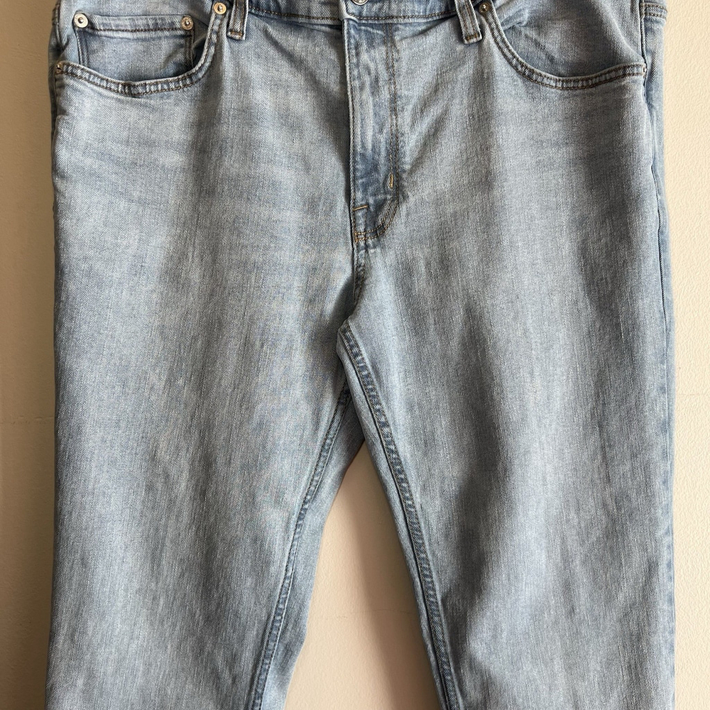 Goodfellow & Co Men's Total Flex Fit Jeans Light Wash Size 38W X 27” Denim Pants - Picture 4 of 13